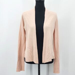 Eileen Fisher Cardigan Womens Size XS Silk Cashmere Open Front Quiet Luxury